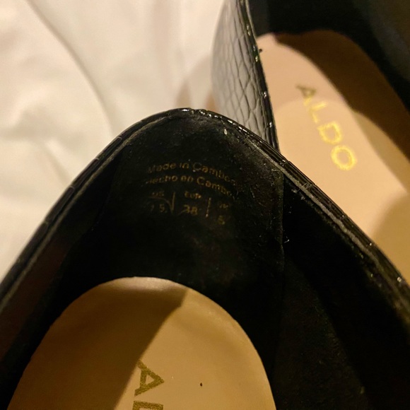 Aldo Flats Patent Leather Women’s size 7.5M - Picture 3 of 5